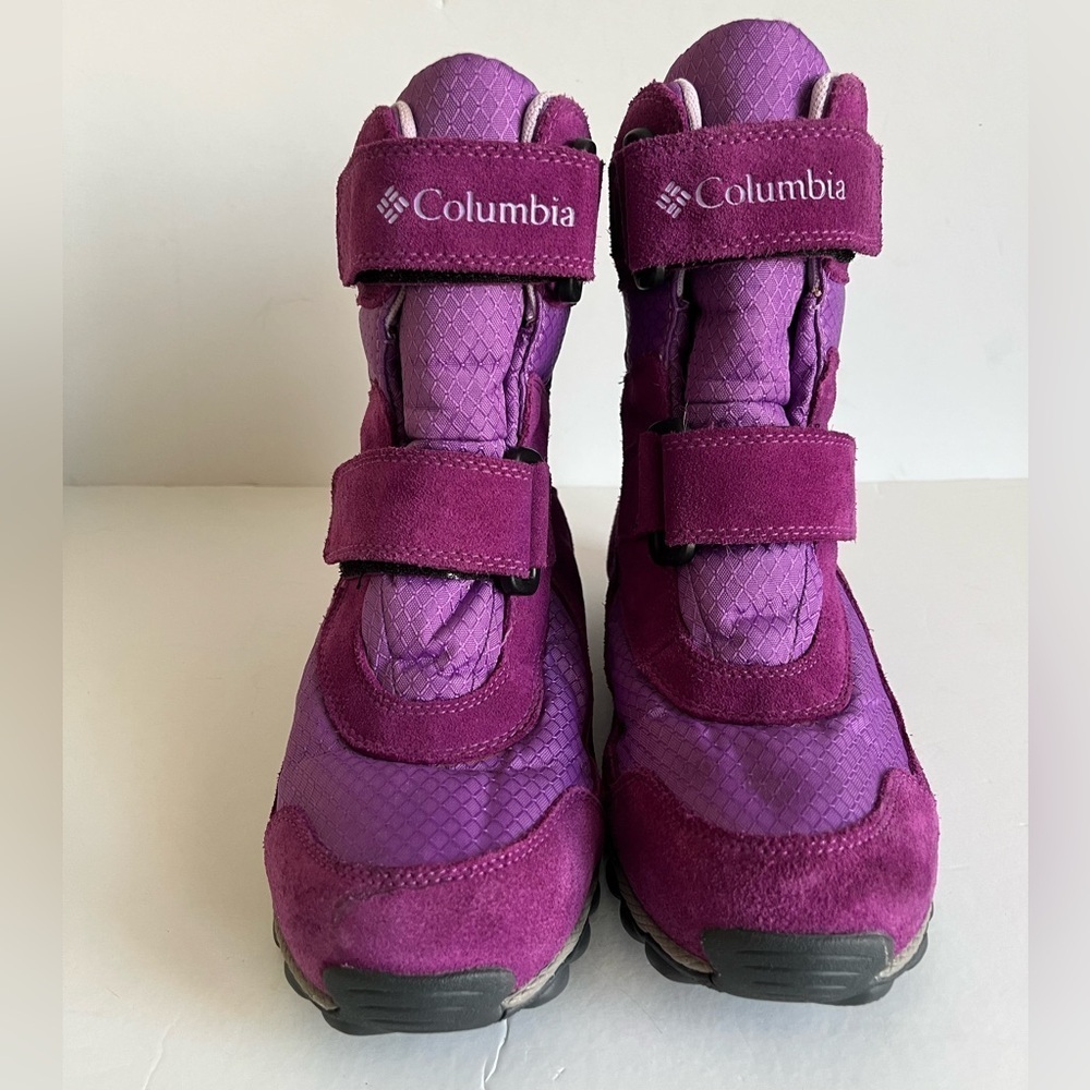 Columbia Parkers Peak Purple Snow Boots Youth 5Y / Women's 6W - Picture 3 of 9